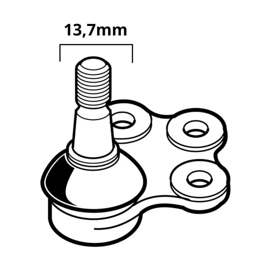 Detalhes do Pivo Suspensão Fiat Palio Siena Strada Fire Perfect PVI1032