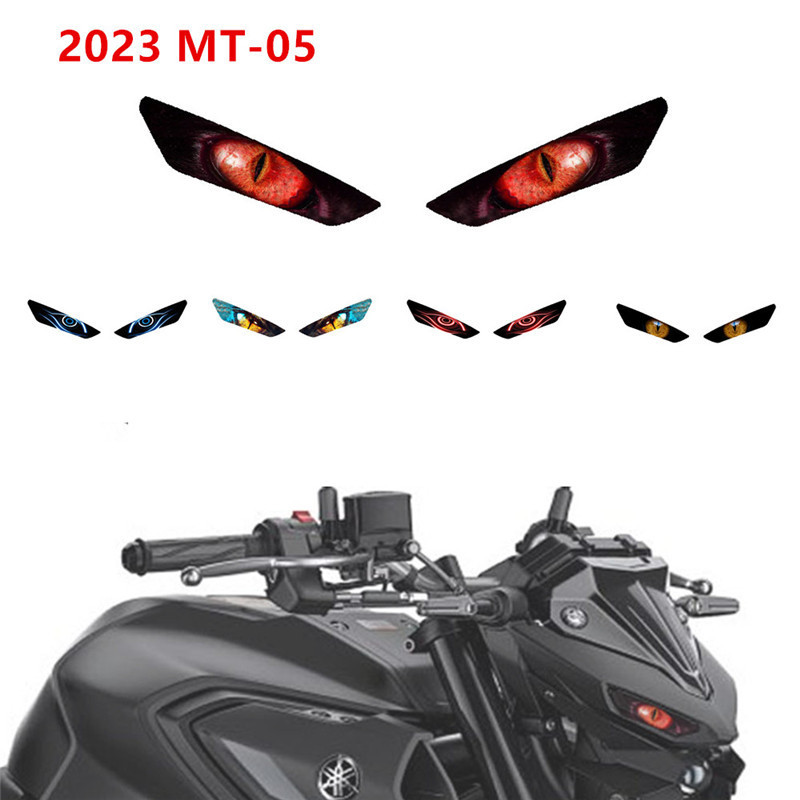 Acessórios Da Motocicleta Frente Carenagem Farol Guarda Adesivo Cabeça Luz Proteção Para YAMAHA MT-03 mt03 mt03 2022 202