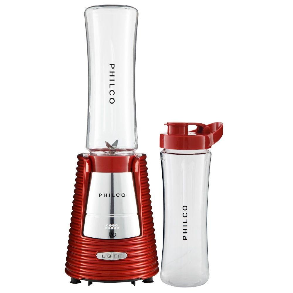 Liquidificador Philco Blender Vermelho Fit Retrô 2 Copos 300W em Oferta na Shopee