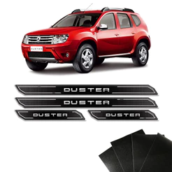 Kit Soleira Diamante Renault Duster Com Protetor De Porta