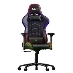 Cadeira Gamer Olympians Zeus LED RGB Preta