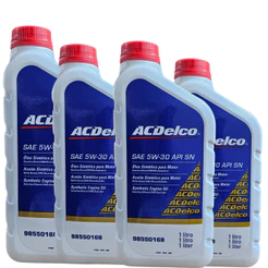 4L Óleo Sintético ACDelco 5W30 API SN 98550168