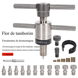 Lebycel MTB ferramenta de remoção de rolamento de cubo de bicicleta de estrada ferramenta de remoção de assento de torre