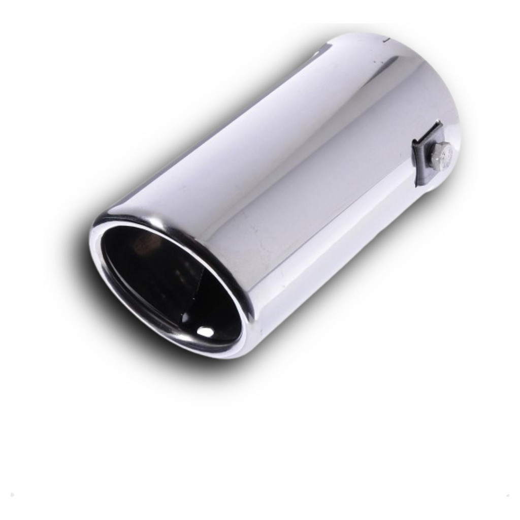 Ponteira Inox Redonda Escap Universal Chanfrada 2 Polegadas