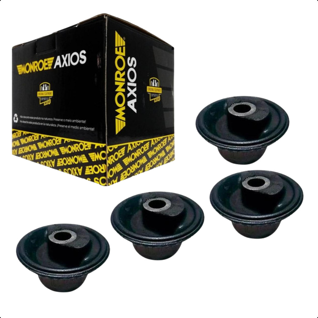 Kit 4 Buchas Eixo Traseiro Axios Vw Voyage 2009 até 2023 em Oferta na Shopee