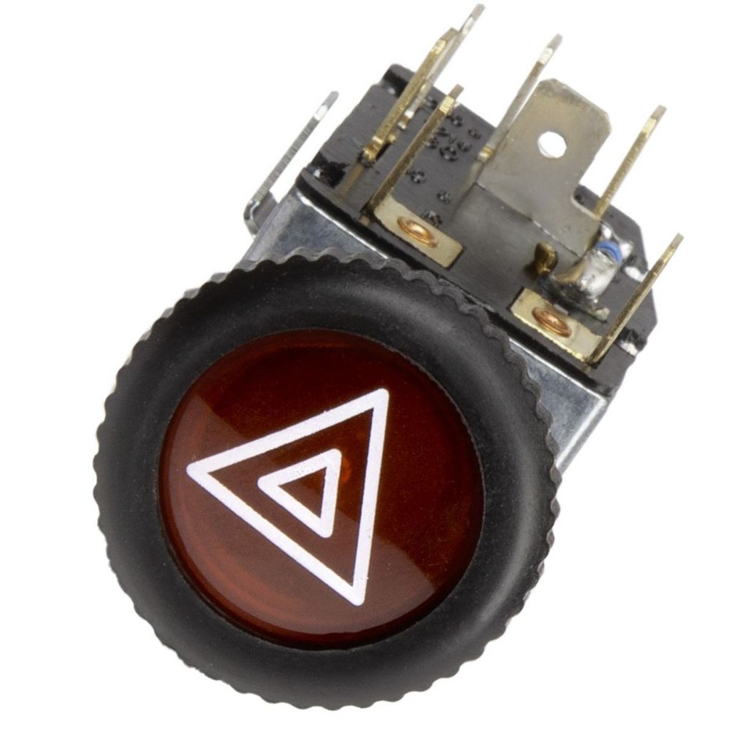 Botão Interruptor Pisca Alerta Vw Kombi Fusca Brasilia