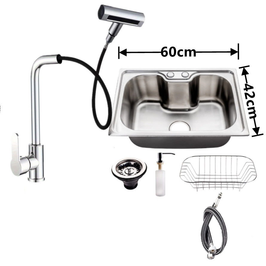 60x42x21cm Kit Cuba Gourmet Aço Inox Acessórios Cuba Gourmet Torneira Cozinha Gourmet Monocomando — R$ 179,00 em Shopee, 11% OFF