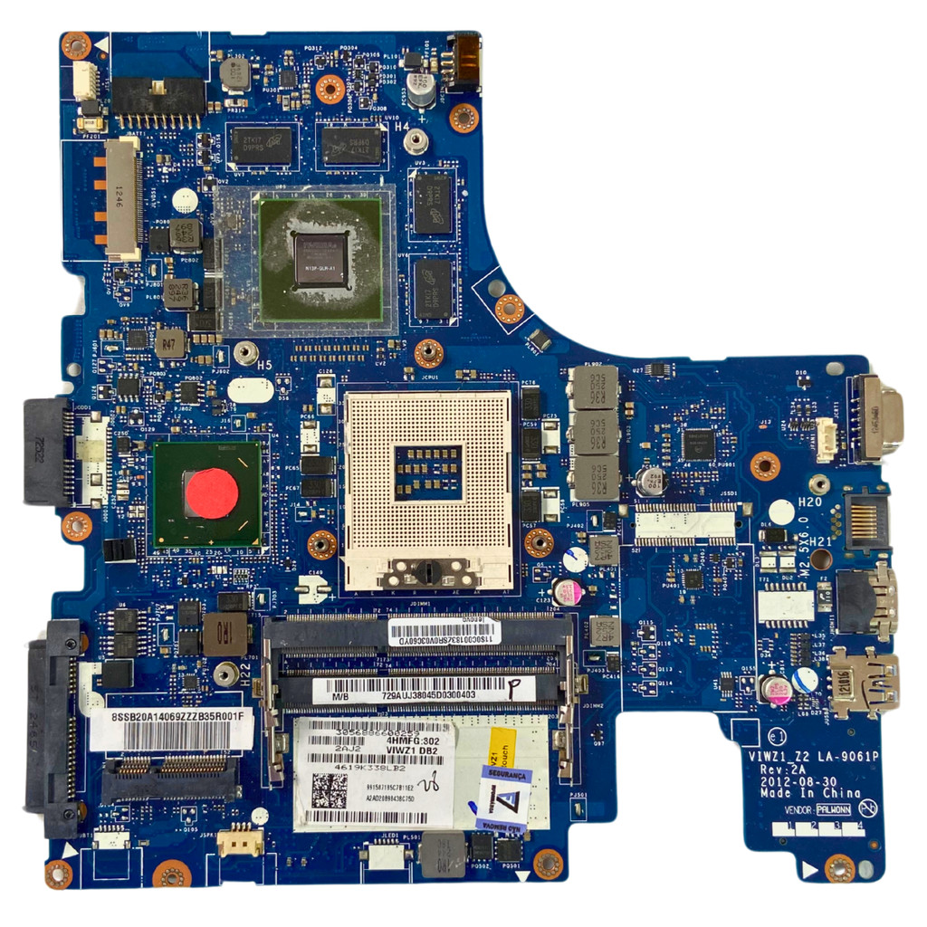 Placa Mãe Lenovo LA-9061P REV 2A Intel® OFF BOARD SUCATA