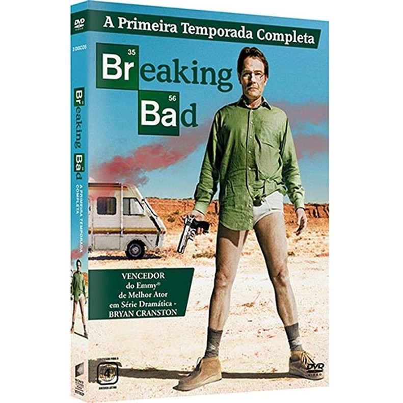 DVD BREAKING BAD - A PRIMEIRA TEMPORADA COMPLETA editora