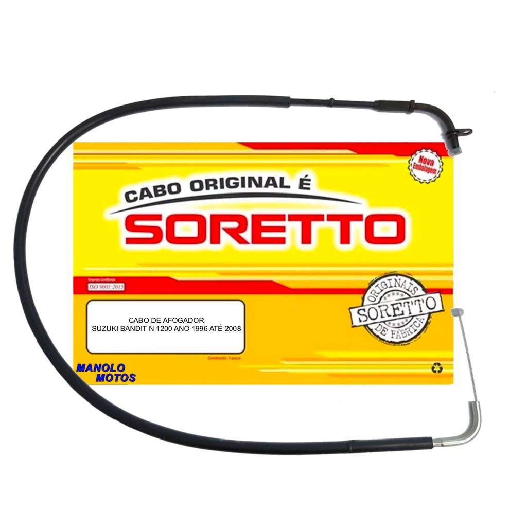 Cabo Soretto afogador Bandit N 1200 1996-2008