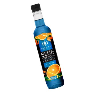 Dilute Blue Curaçau Sabor Laranja 500mL Drink Refrigerante em Oferta na Shopee