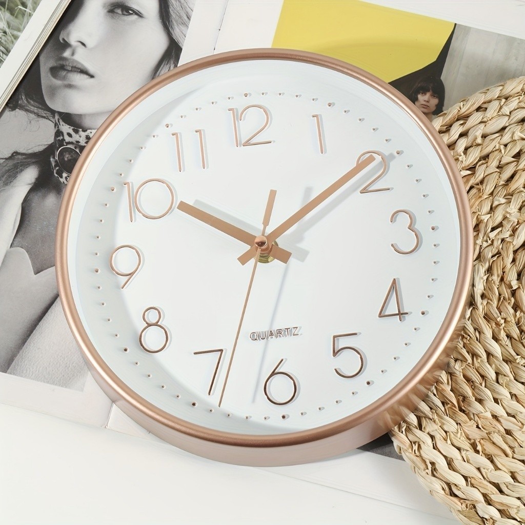 Relógio de Decoração para Escritório, Relógio De Parede, Relógio de Pilha em Oferta na Shopee