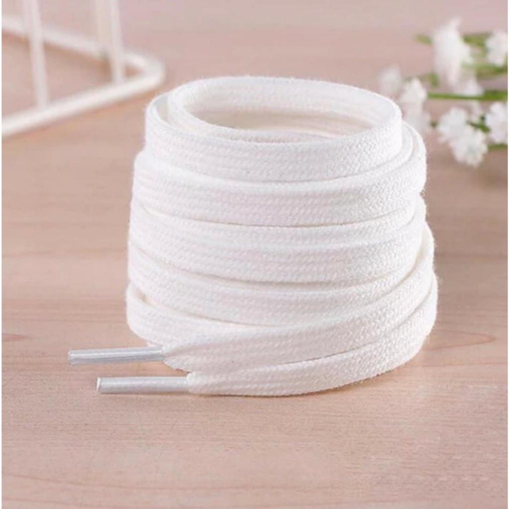 4 pares de Cadarço  Atacador Chato Algodão De 1,40 Cm FRETE GRATIS PROMOÇÃO ENVIO IMEDIATO em Oferta na Shopee