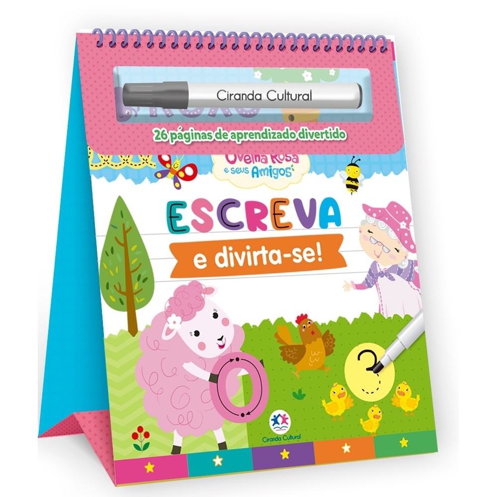 Livro Escreva - Ovelha Rosa
