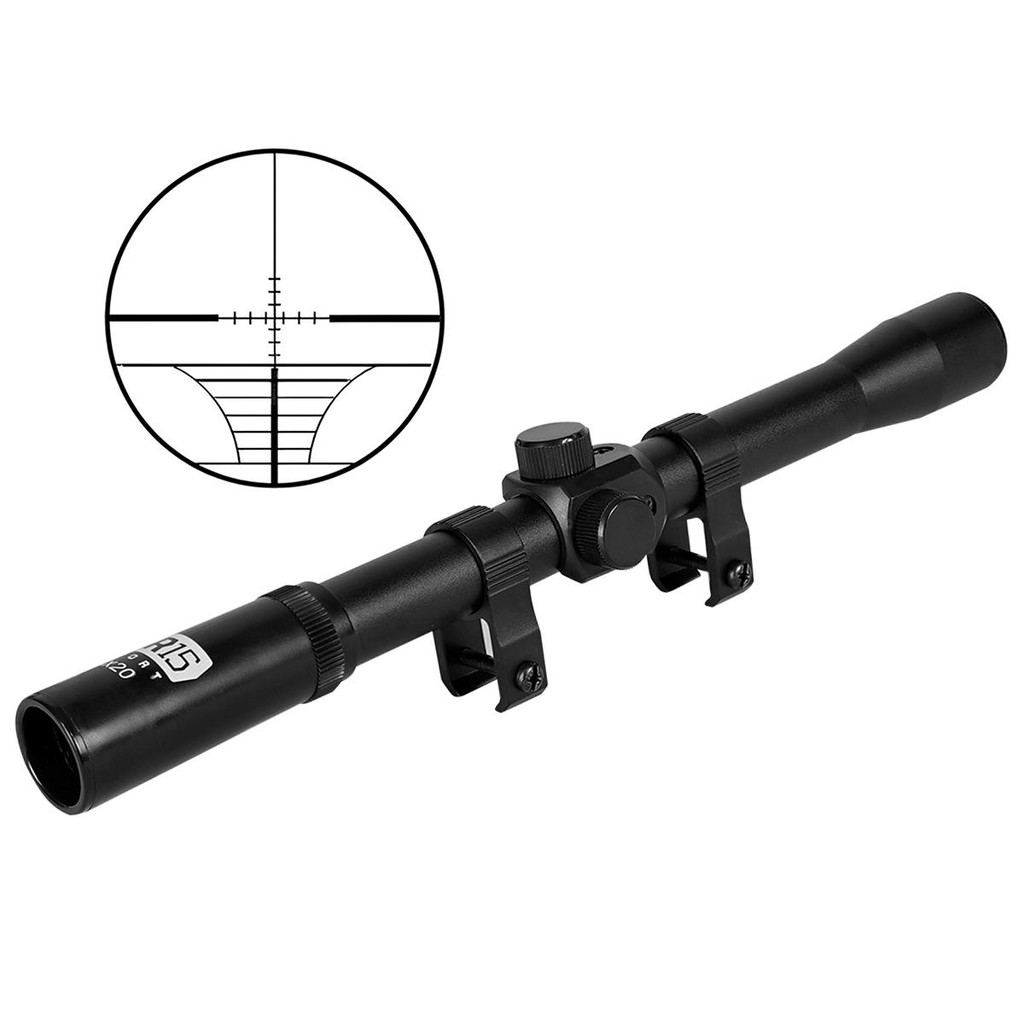 Imagem Luneta AR15 Sport 4x20 Trilho de 11mm