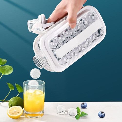 Forma De Gelo Garrafa 2 Em 1 Drinks Bebidas Esfera Silicone