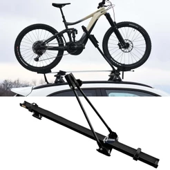 Transbike Automotive Rack Suporte Bicicleta Teto Aluminio BK
