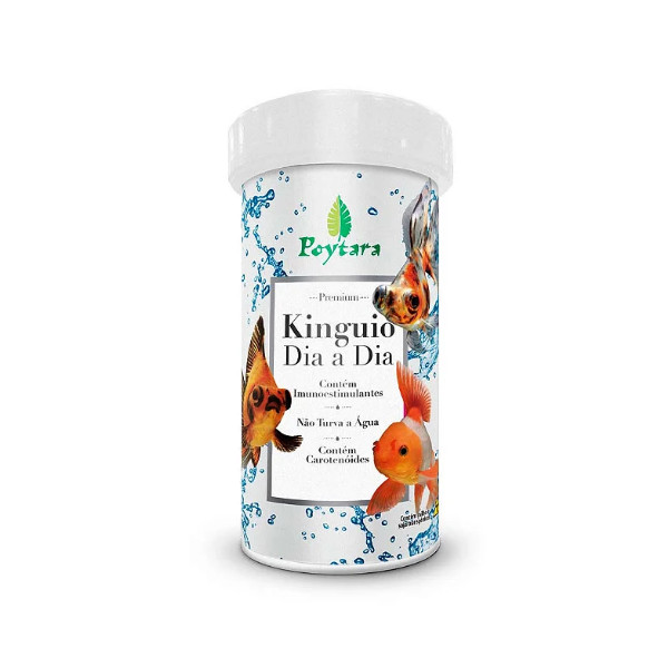 Ração Kinguio dia a dia 500g - Poytara