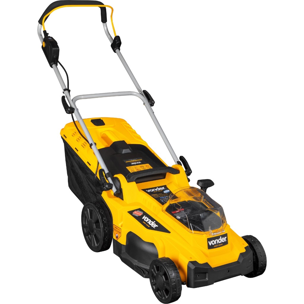 Maquina De Cortar Grama Sem Fio Vonder Com Baterias 4ah e 2 Carregadores