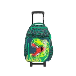 Mochila de Rodinha Infantil Xtrem New Run Dino Verde