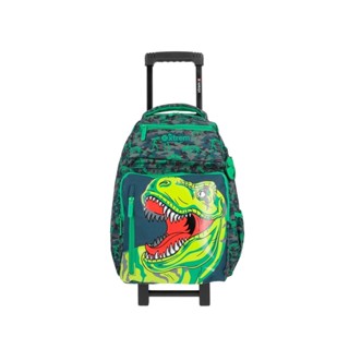 Mochila de Rodinha Infantil Xtrem New Run Dino Verde em Oferta na Shopee