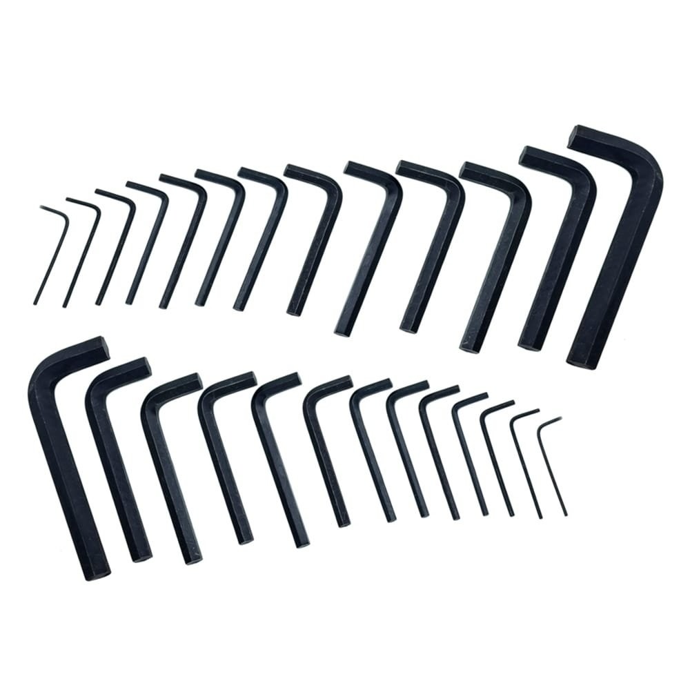 Chave Hexagonal L Tipo Allen Thompson Premium 1.5mm a 10mm - Embalagem com 25 Peças em Oferta na Shopee