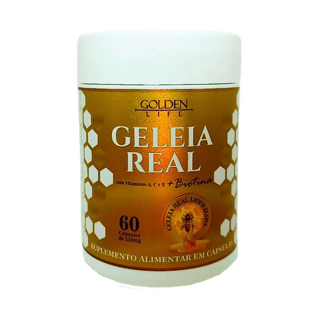 GELEIA REAL + BIOTINA 60CAPS - 250MG - BELLABELHA UNICA - APIS VIDA em Oferta na Shopee