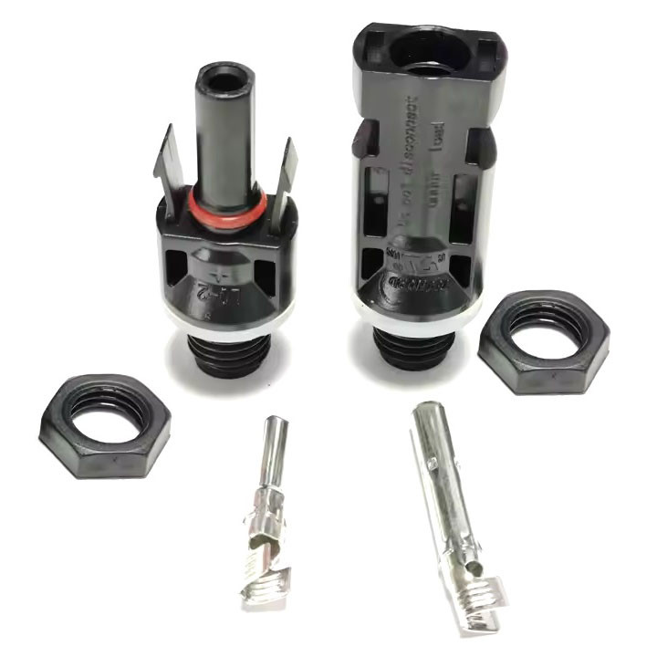 Conector MC4 Rosca M12 Energia Solar Stringbox Painel 1 Par