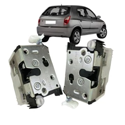 Par Fechadura Celta Porta Traseira 2000 2001 2002 Até 2016