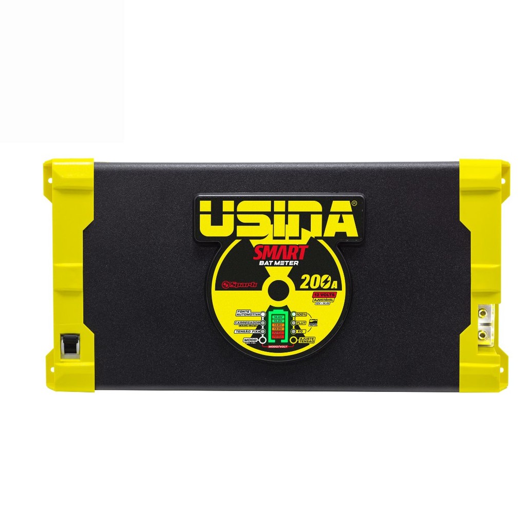 FONTE USINA 200A SMART BAT METER SBM 12V 200A BV MODELO NOVO 2025