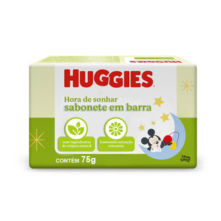 Sabonete em Barra Huggies Hora de Sonhar para bebê 75g em Oferta na Shopee