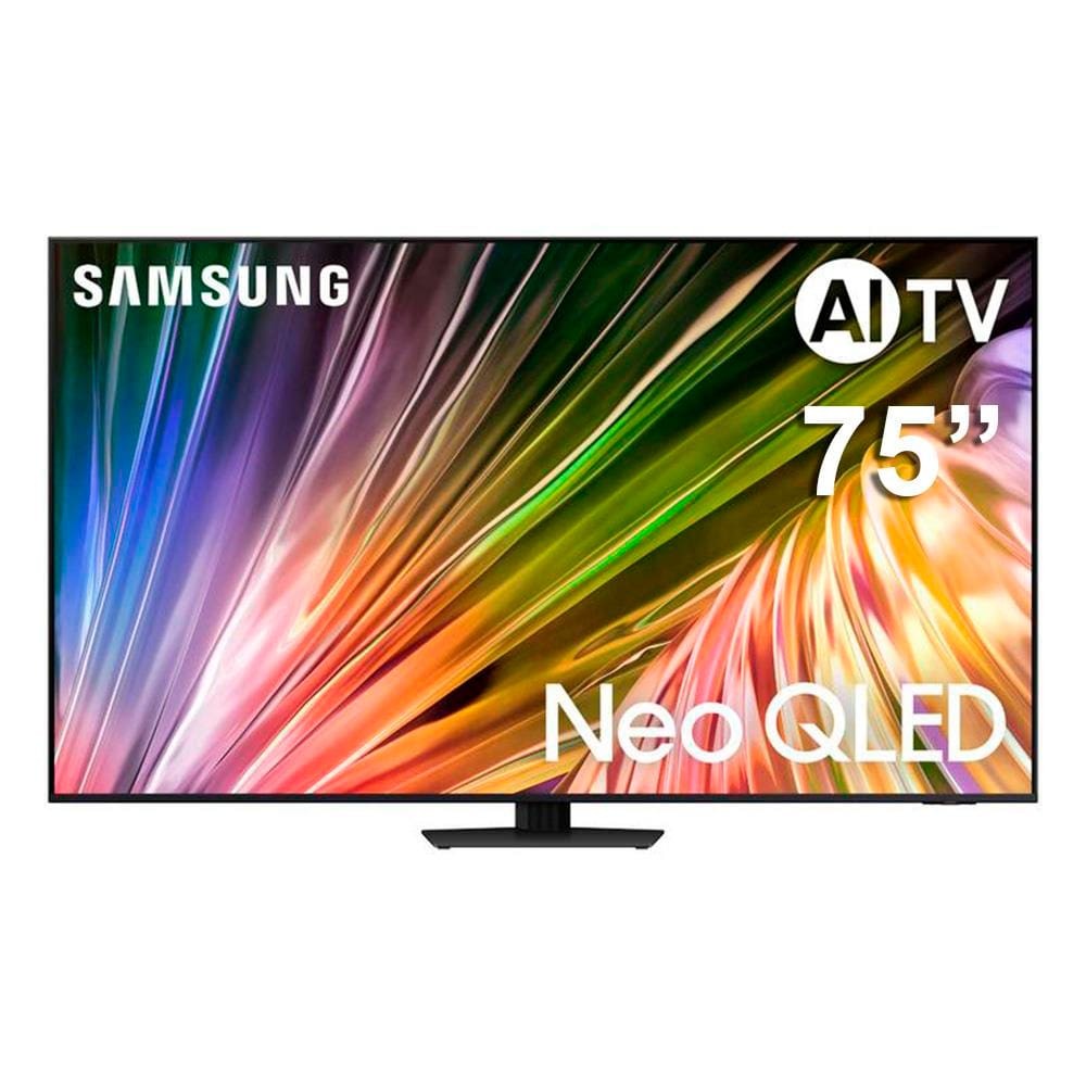 Smart TV Samsung 75QN85D 75” Neo QLED 4K Mini LED com AI e Alexa 2024