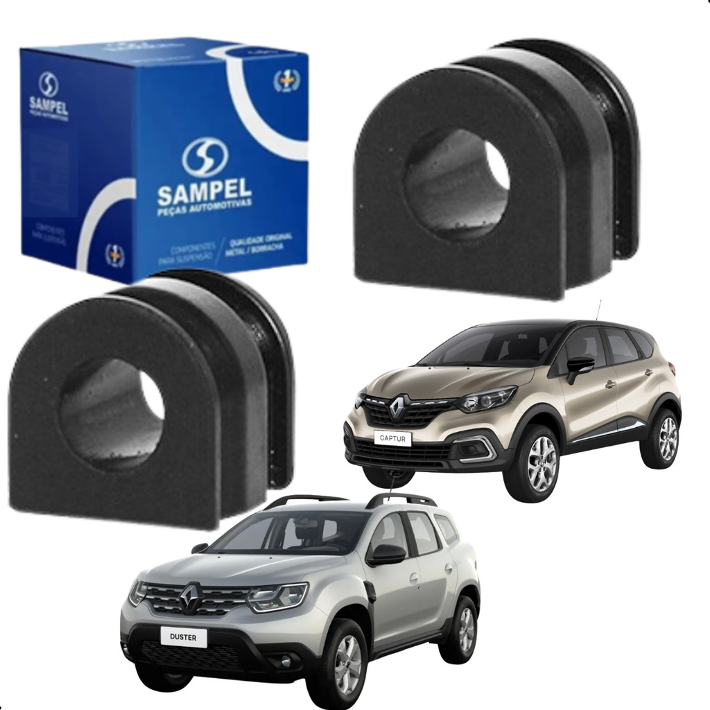 Bucha da Barra Estabilizadora DUSTER CAPTUR 18MM SAMPEL em Oferta na Shopee