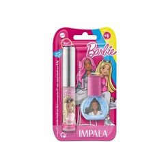 Kit Esmalte E Gloss Labial Tutti-Frutti Barbie Kids Impala