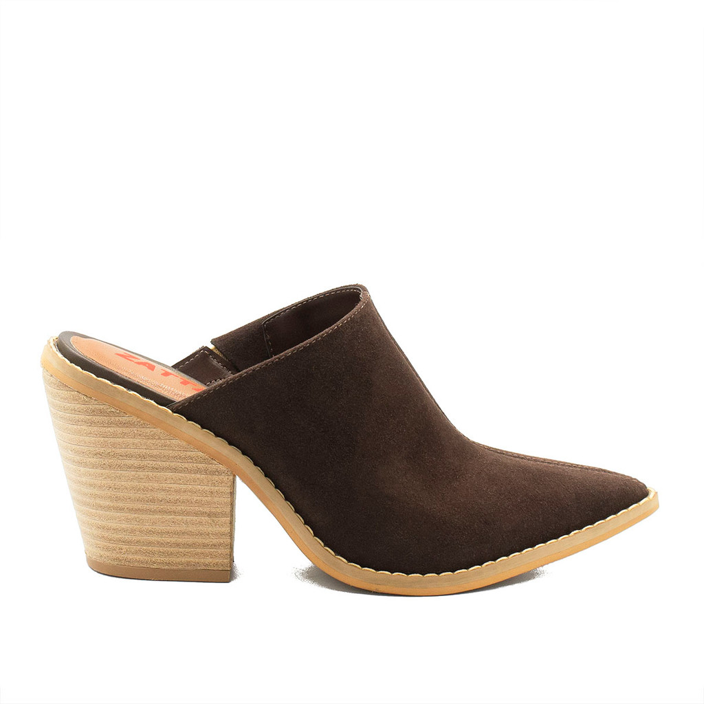 Mule Western Zatta Salto Bloco Melanie - Women Shoes