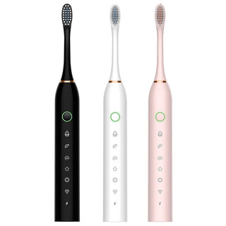 Escova De Dentes Elétrica Recarregável USB 4 Cabeças Refil