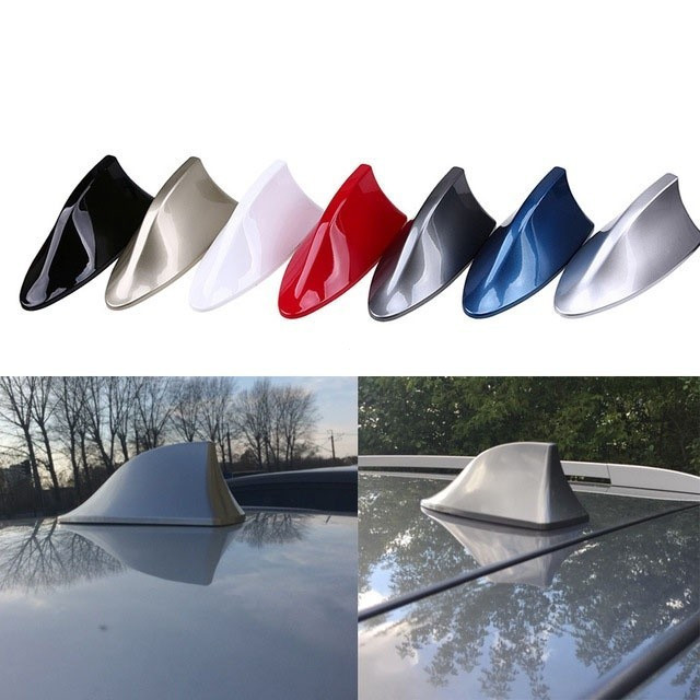 Antena Universal De Barbatana De Tubarão Para Carro , Sinal De Rádio Automático , Antenas De Teto BMW/Toyota/Hyundai/VW/