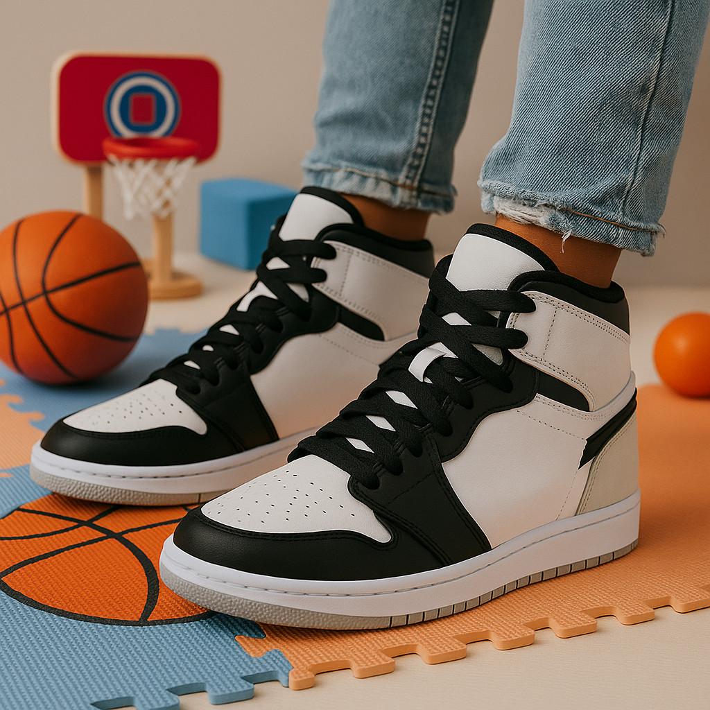 Tênis Infantil Botinha Cano Alto Casual Masculino Feminino Estilo Skate Esportivo Colégio