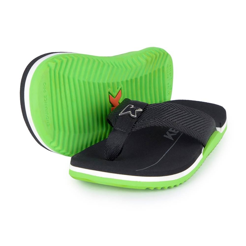 Chinelo Infantil Kenner NK6 Pro - Preto e Verde em Oferta na Shopee