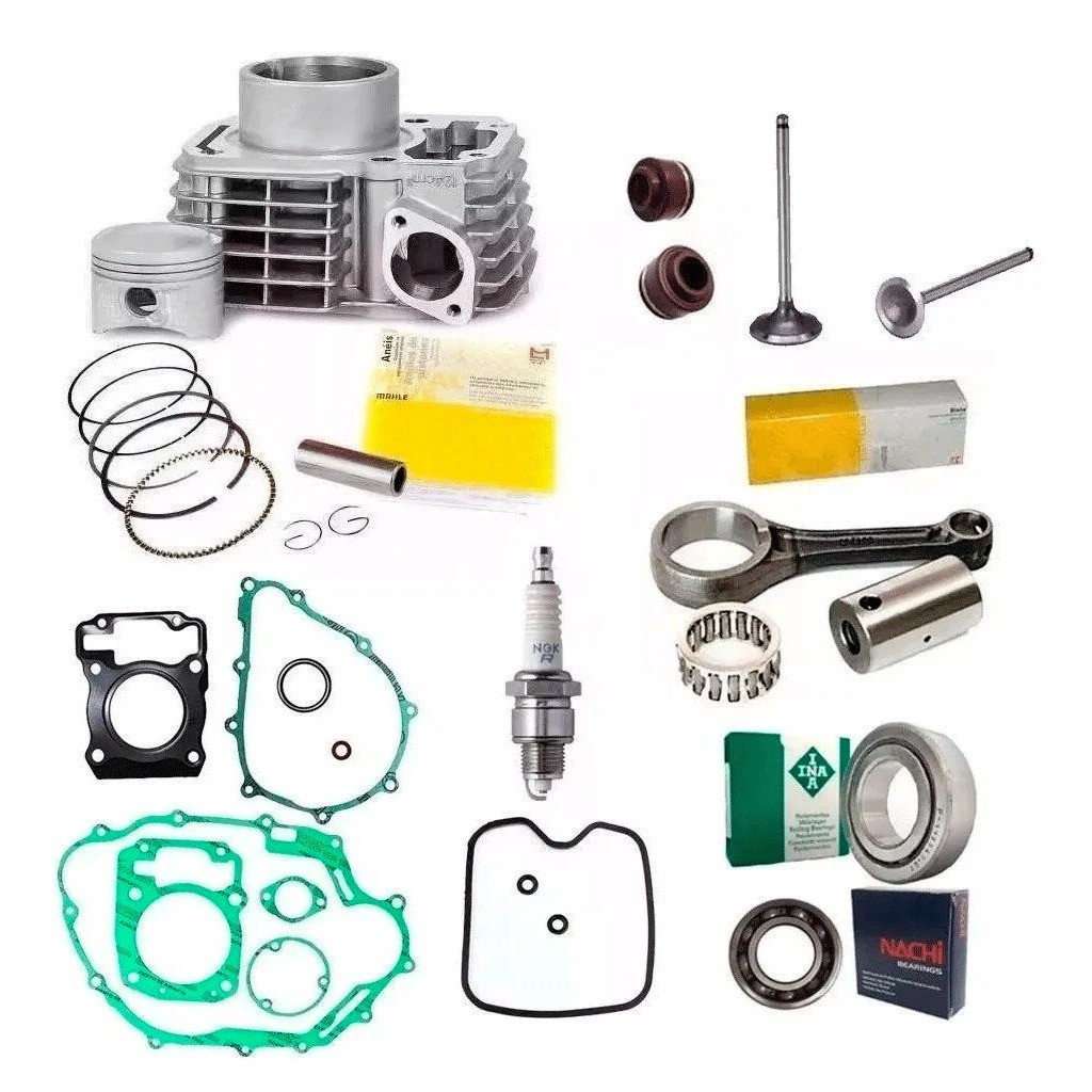 Kit Motor Completo Biela Oleo Cg Titan Fan 150 Bros 150