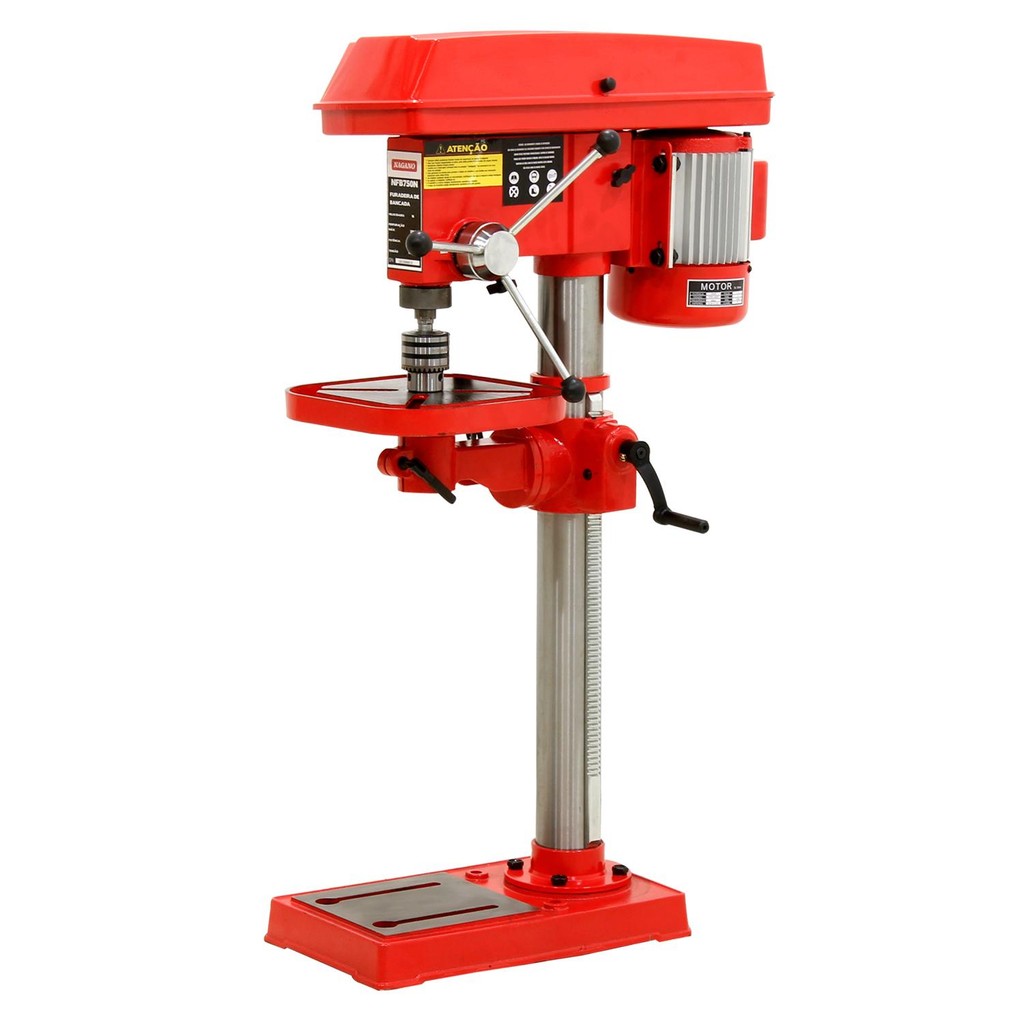 Furadeira de Bancada 58 pol 750w Bivolt 60hz Monofásico