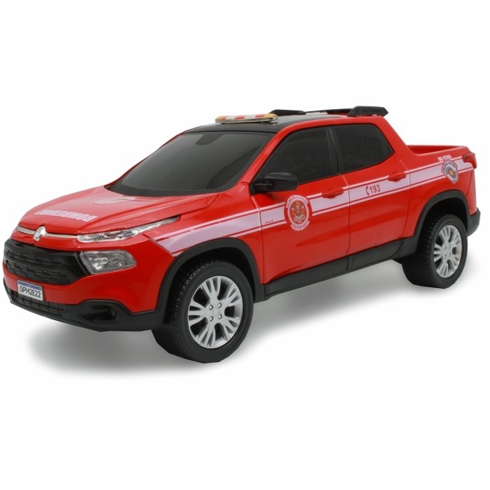 Fiat Toro Em Miniatura Viatura Corpo de Bombeiros São Paulo SP
