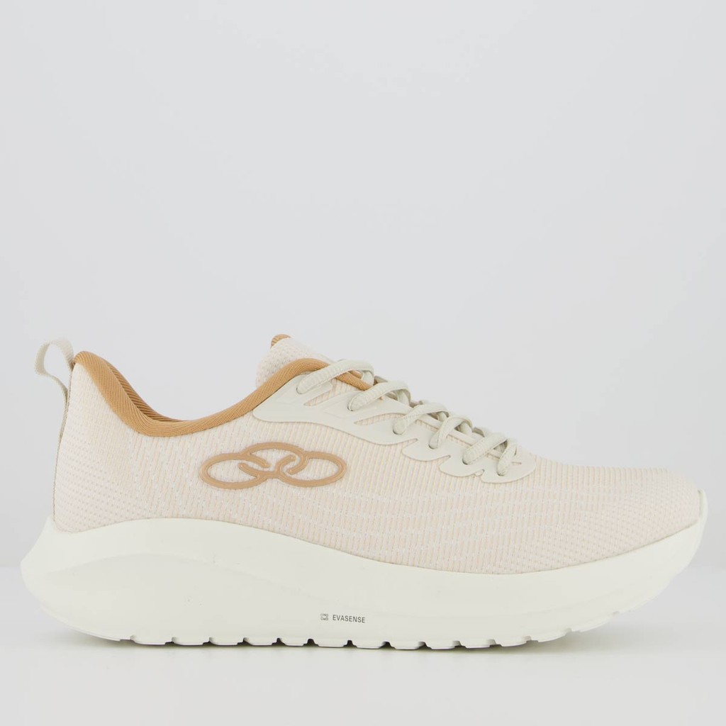 Tênis Olympikus Acqua Feminino Bege em Oferta na Shopee