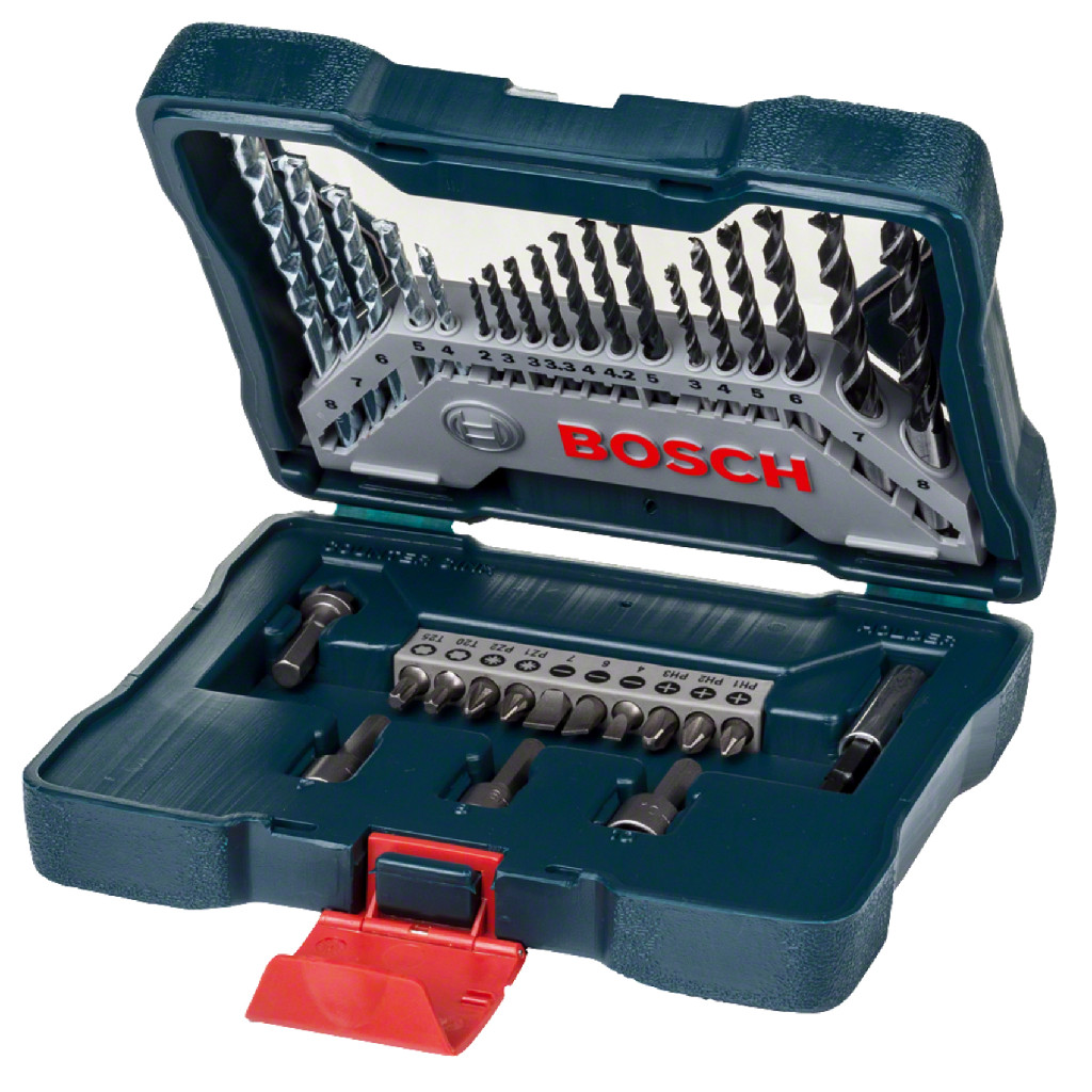 Jogo De Ferramentas Bosch Kit X-line 33 Peças - Home & Living