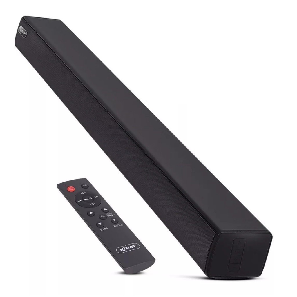 Soundbar Caixa de Som Bluetooth C/ Controle Knup KP-6037BH 60W RMS