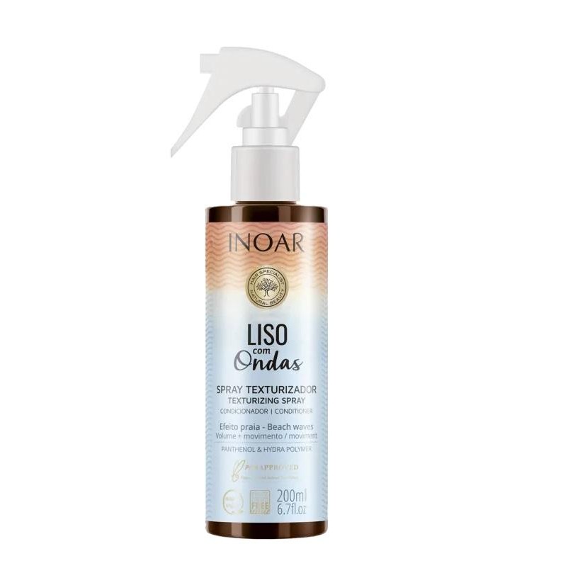Spray Texturizador Inoar Liso Com Ondas 200ml em Oferta na Shopee