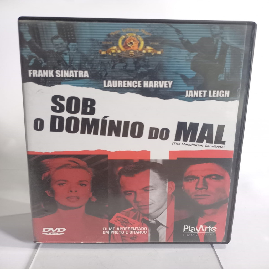 DVD: Sob o Domínio do Mal 1962 Frank Sinatra Dublado editora DESC
