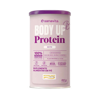 Whey Protein - Body Up Neutro 450G - Sanavita em Oferta na Shopee