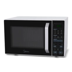 Forno Micro-ondas Midea 27 Litros 800W Branco e Preto MXSA27P1 127V