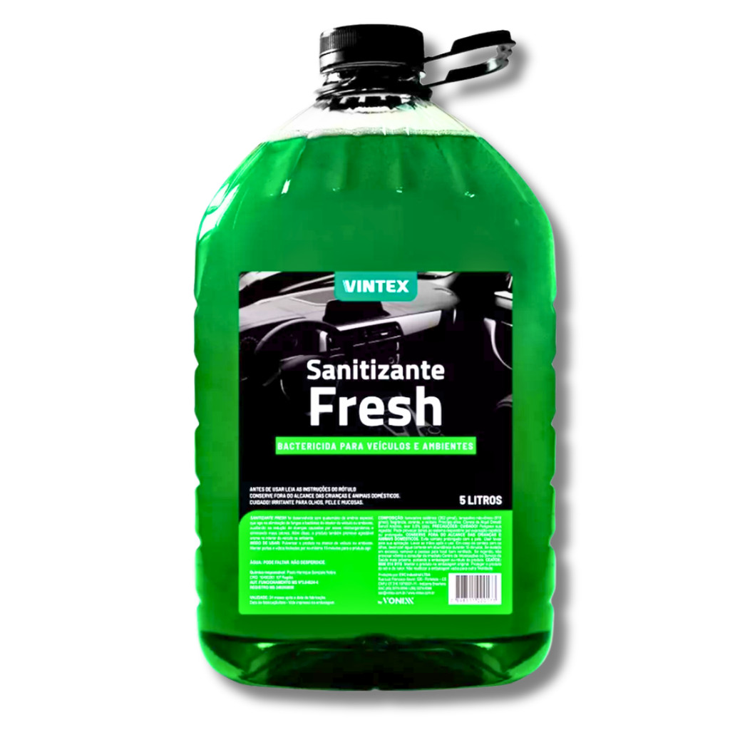 Sanitizante Aromatizante Bactericida Fresh 5l Vintex em Oferta na Shopee